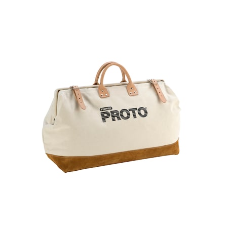 Proto Extra Heavy Duty Polyester Leather Reinforced Tool Bag - 24" J95322